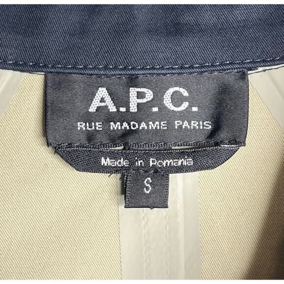 1-25 APC RUE MADAME PARIS Men's Jacket Navy Small - Picture 9 of 11